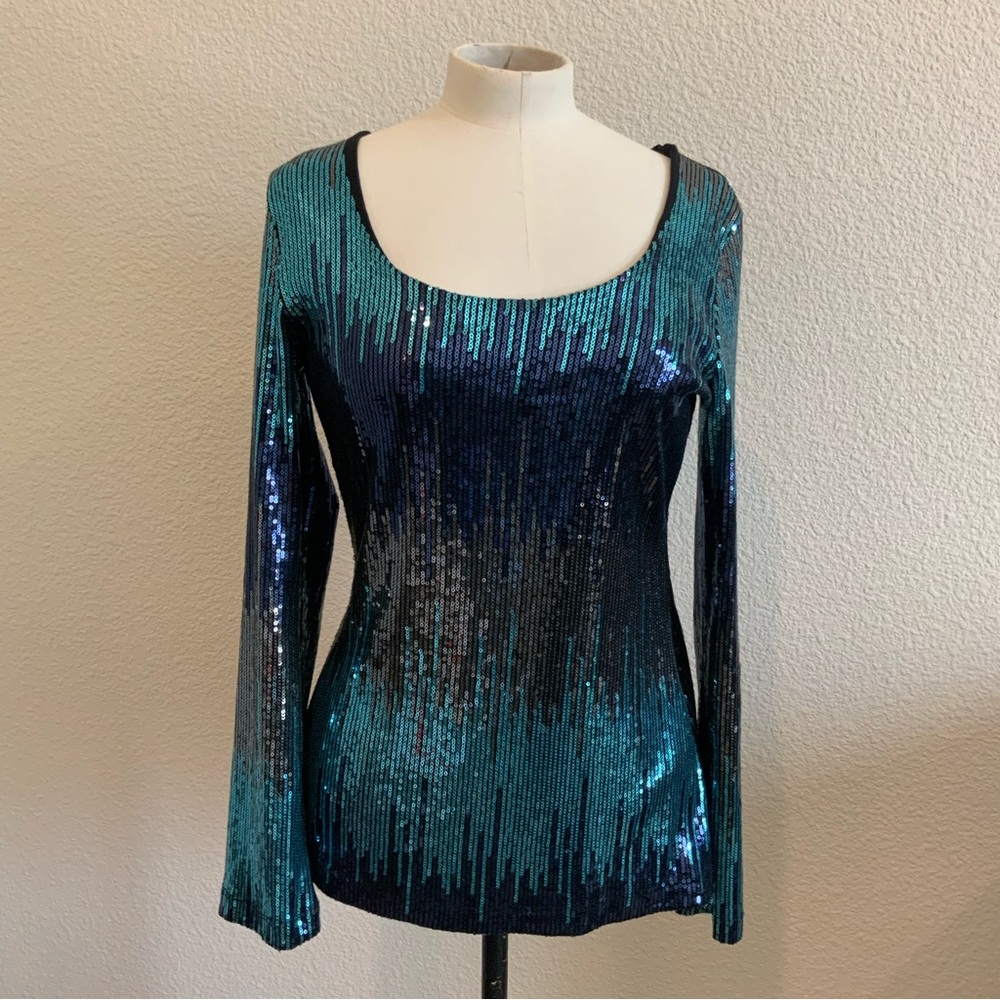 Karen Kane sequin top